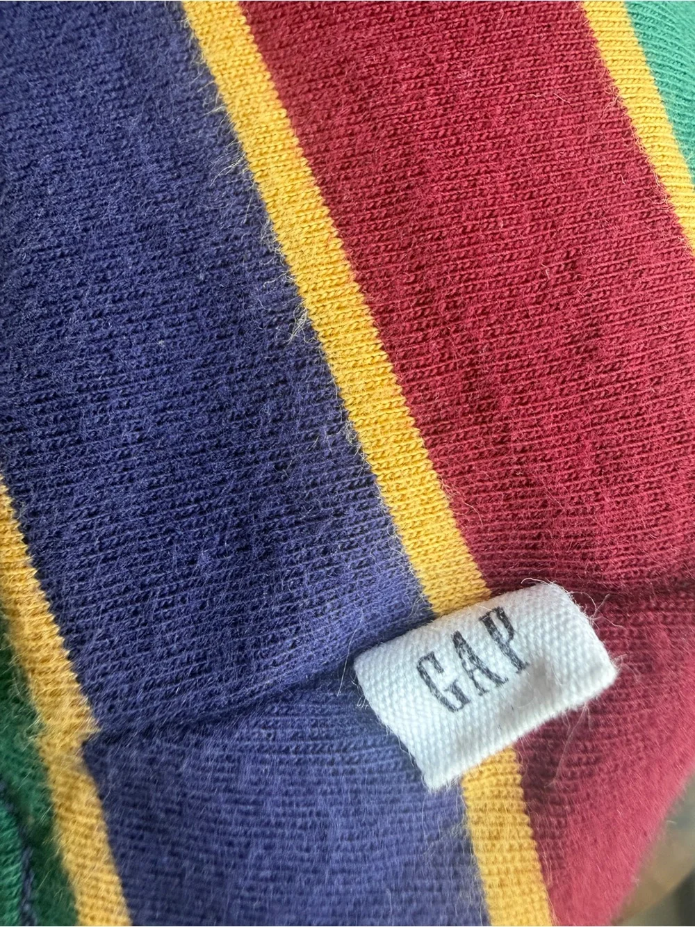 Gap Kids Multicolor Striped Long Sleeve Shirt Size L 10 Boys
